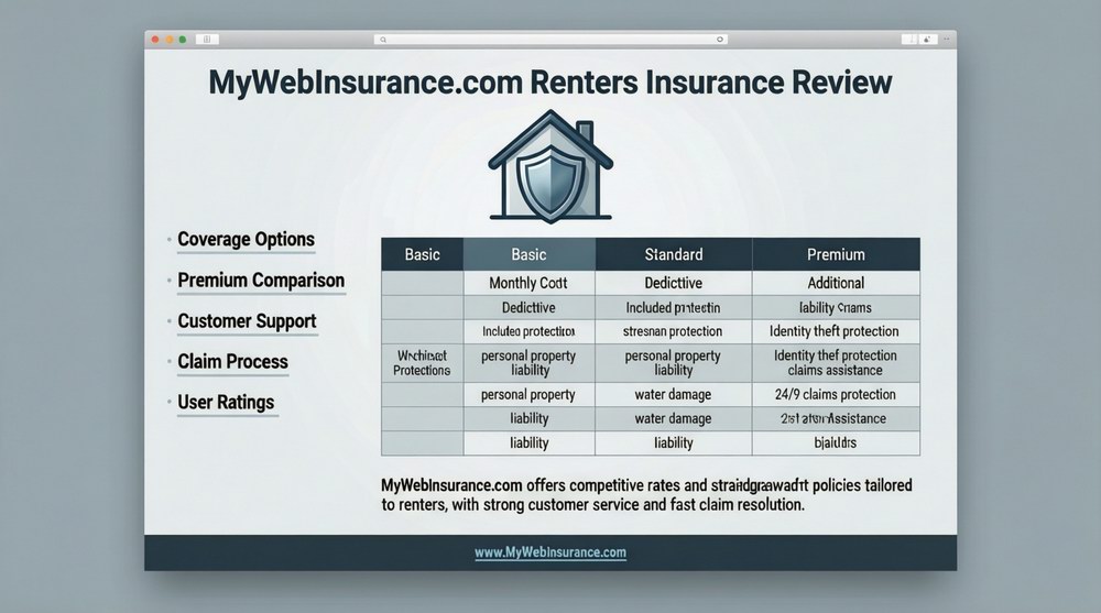 MyWebInsurance.com Renters Insurance Review