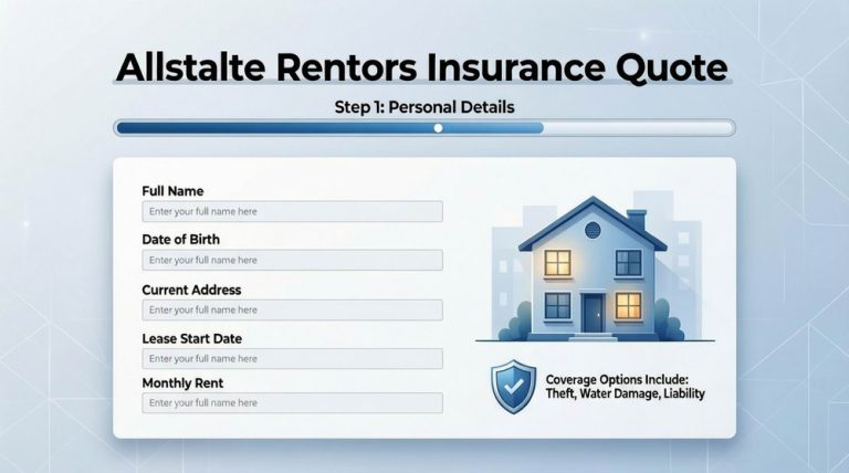 Allstate renters insurance quote