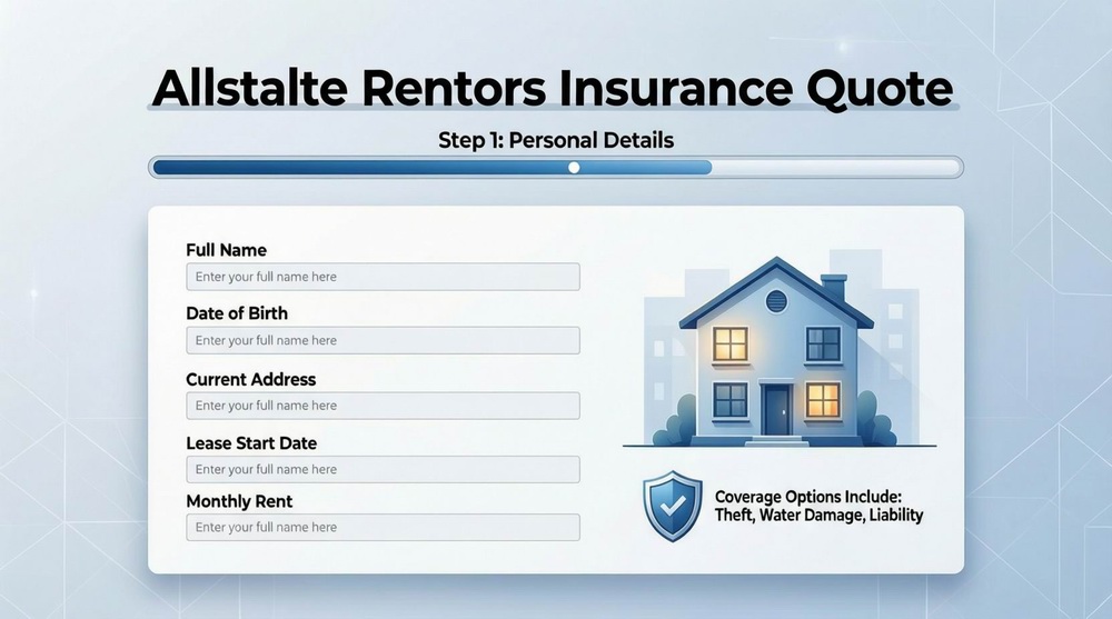 Allstate renters insurance quote