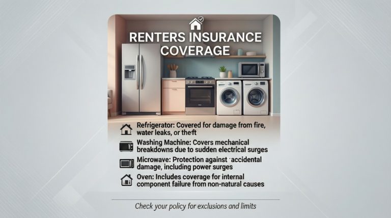 Does renters insurance cover appliances?