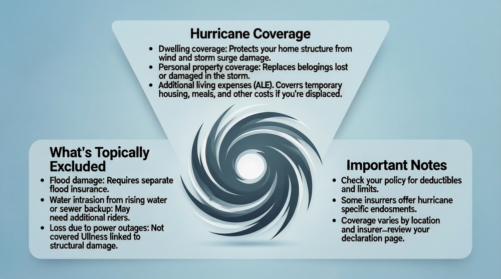Does renters insurance cover hurricanes?