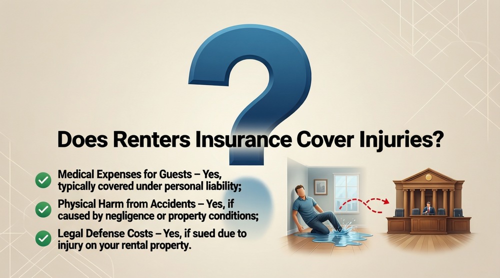 Does Renters Insurance Cover Injuries?