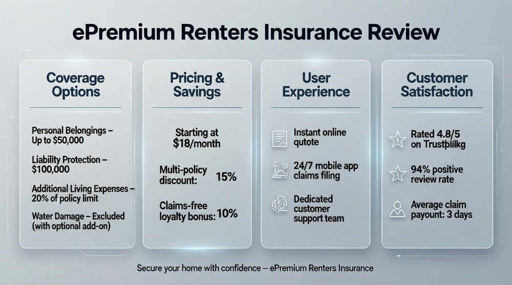 ePremium Renters Insurance Review