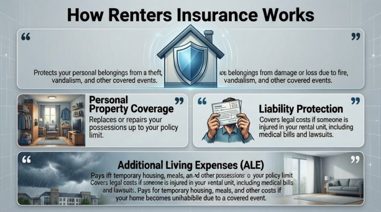 How does renters insurance work