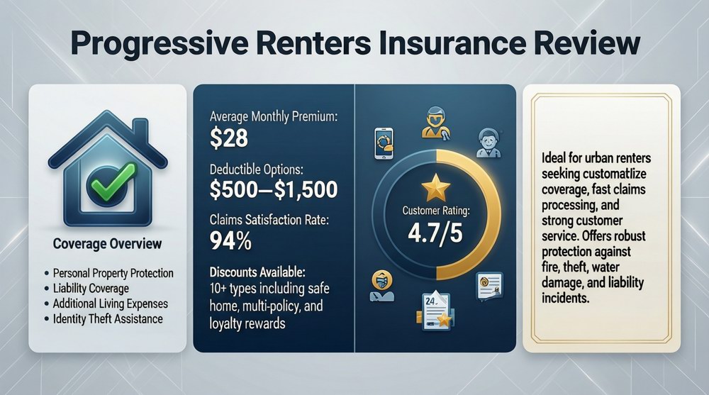 Progressive renters insurance review