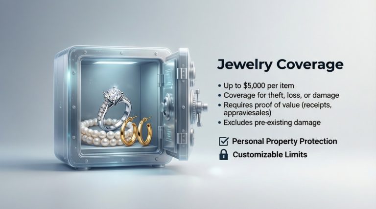 Renters insurance jewelry coverage