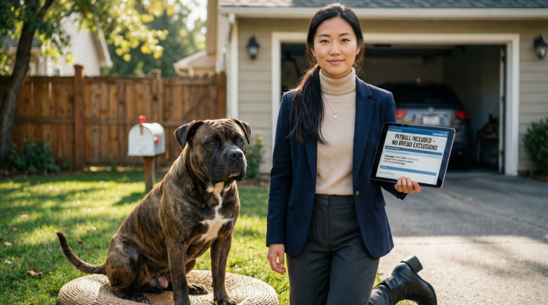 Renters insurance with Pitbull